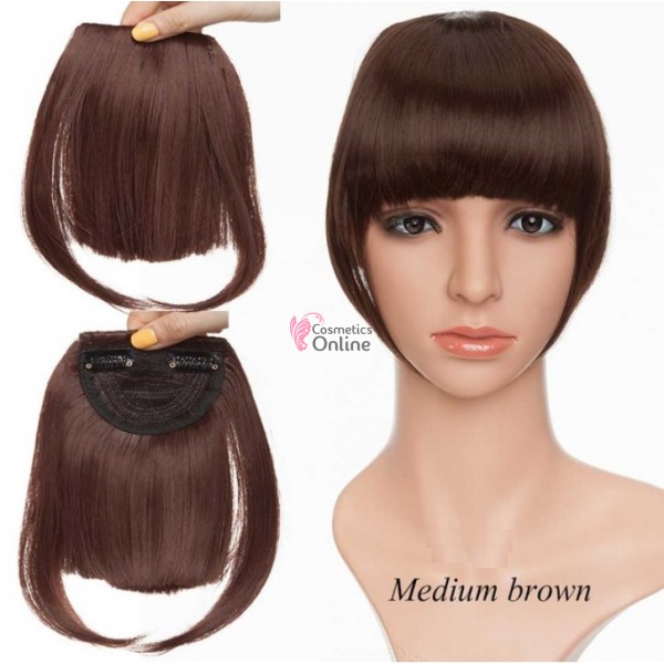 Breton cu suvite laterale din par artificial HT8B99 Medium Brown